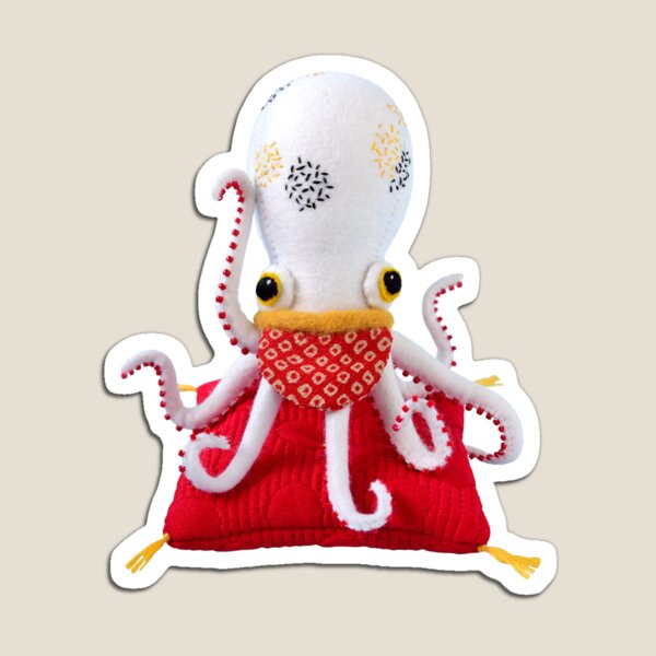Artikelvorschau, Maneki-Tako (Glückskrake) entworfen und verkauft von Hiné Mizushima.