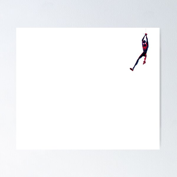 Item preview, Miles Morales Swinging (spiderverse) designed and sold by J0hnnyy.