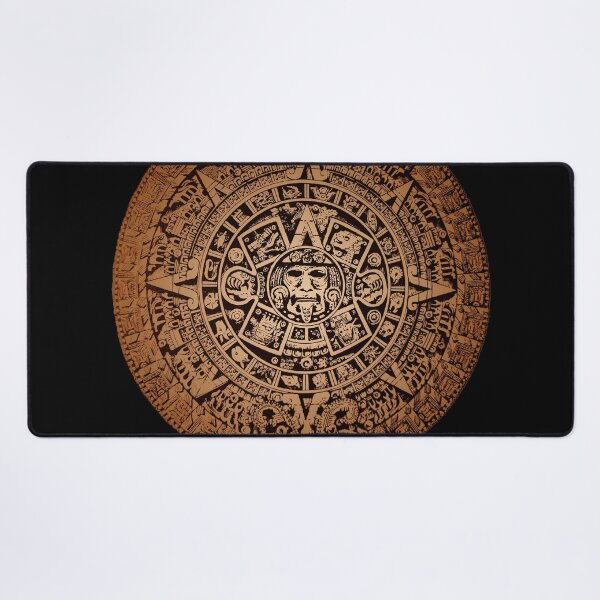 Item preview, Mexican Mayan Aztec Calendar Stone designed and sold by heartsake.