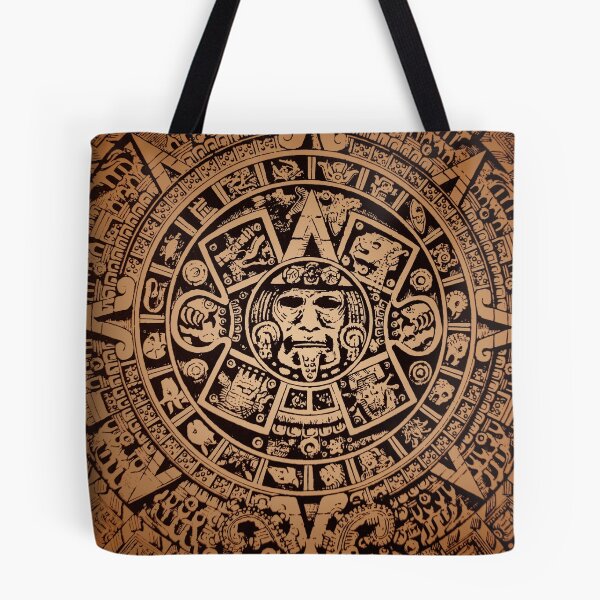 Item preview, Mexican Mayan Aztec Calendar Stone designed and sold by heartsake.