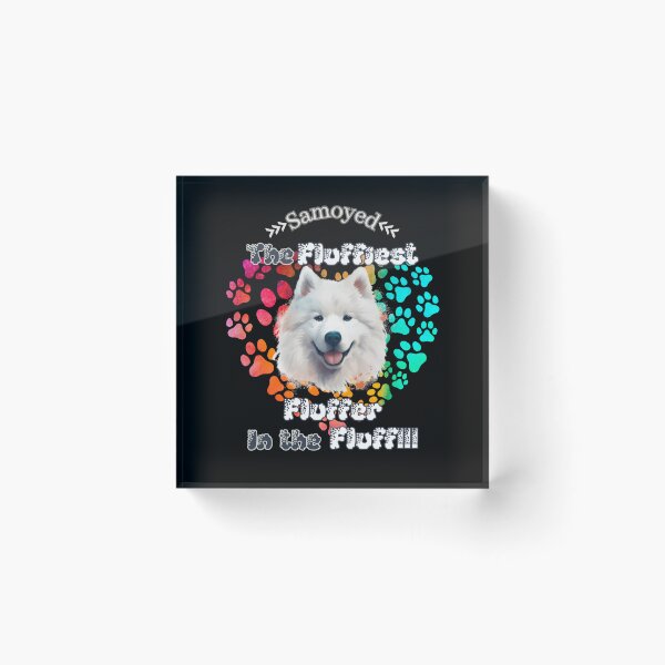 Item preview, Samoyed: The Fluffiest Fluffer In the Fluff!! designed and sold by Vindbult.
