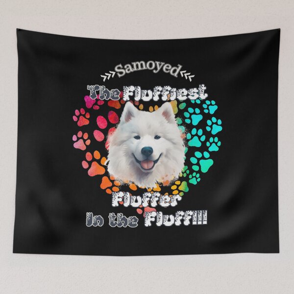 Item preview, Samoyed: The Fluffiest Fluffer In the Fluff!! designed and sold by Vindbult.