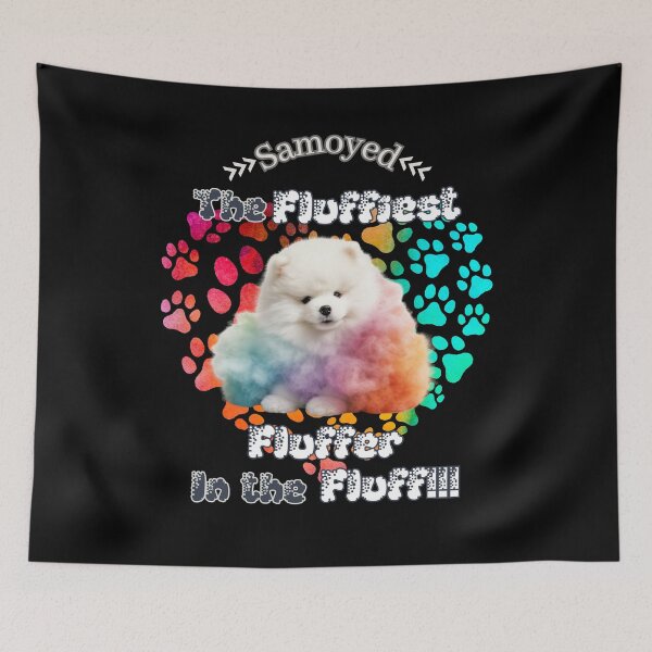 Item preview, Samoyed: The Fluffiest Fluffer In the Fluff!! designed and sold by Vindbult.