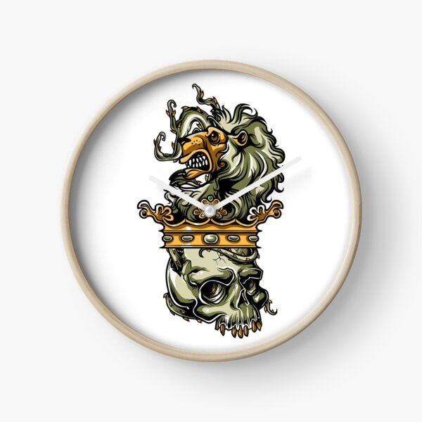 Item preview, Deathly Lion -  Lion on Dead Skull designed and sold by BALONROSU.