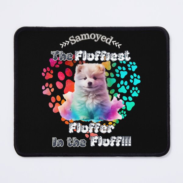 Item preview, Samoyed: The Fluffiest Fluffer In the Fluff!! designed and sold by Vindbult.