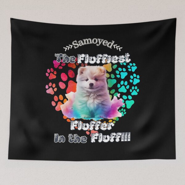 Item preview, Samoyed: The Fluffiest Fluffer In the Fluff!! designed and sold by Vindbult.