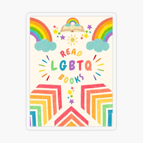 Item preview, READ LGBTQ BOOKS designed and sold by KRONIC ART By K.B. Broday.
