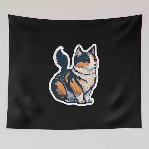 Item preview, Japanese Bobtail (Sticker and Print Out) designed and sold by Sir Elgin Ortiz.