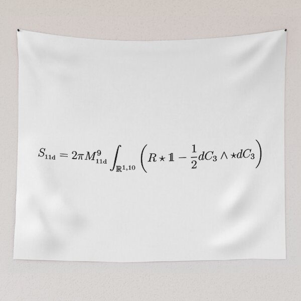 Item preview, Low energy effective action of 11d supergravity M-theory, string theory and physics designed and sold by NoetherSym.