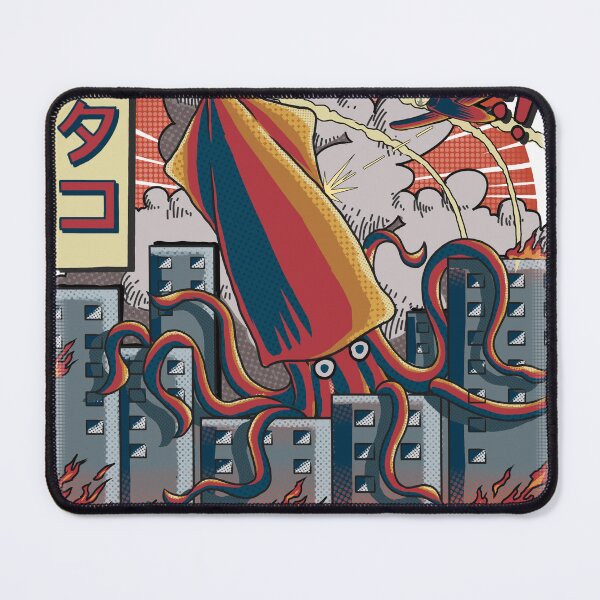 Item preview, Giant Squid - Attacking The City designed and sold by ToffieDesign.