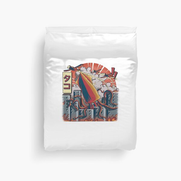Item preview, Giant Squid - Attacking The City designed and sold by ToffieDesign.