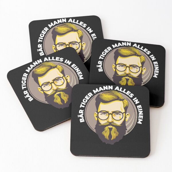 Item preview, Bär Tiger Man Bearded Father Father's designed and sold by MooonTees.