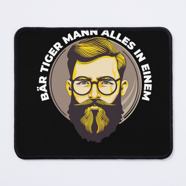 Item preview, Bär Tiger Man Bearded Father Father's designed and sold by MooonTees.