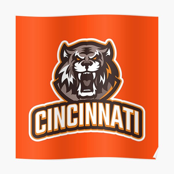 Cincinnati Bengals Poster - 12x18