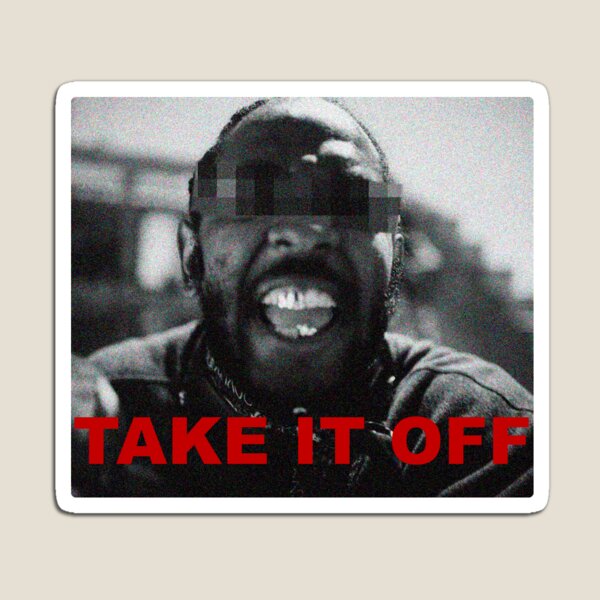 Item preview, Kendrick Lamar - Take it off designed and sold by GrooveStilo.