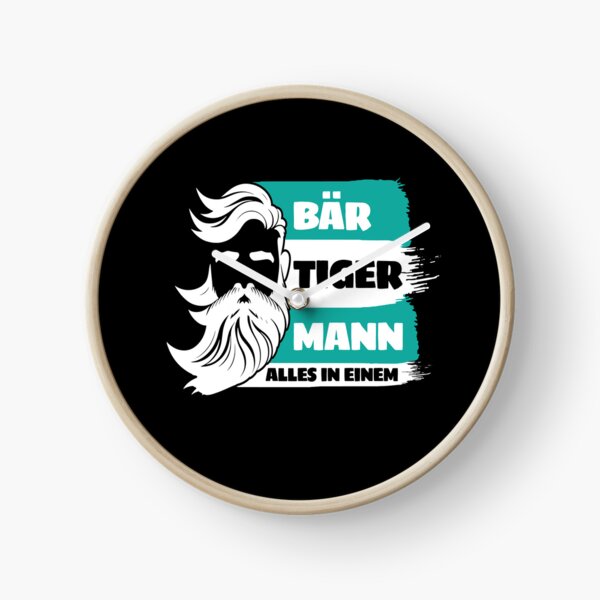 Artikelvorschau, Bär Tiger Mann Bartträger Vater Vatertag entworfen und verkauft von MooonTees.