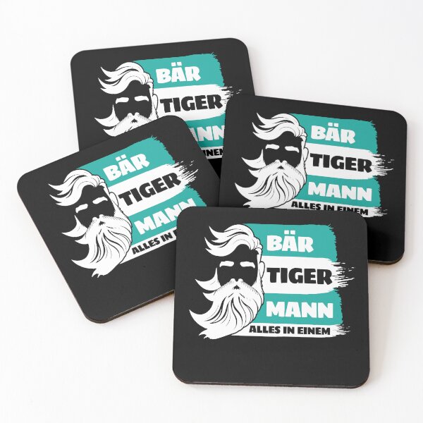 Item preview, Bear Tiger Man Bearded Father Father's designed and sold by MooonTees.
