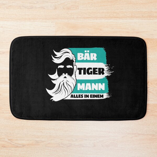 Item preview, Bear Tiger Man Bearded Father Father's designed and sold by MooonTees.