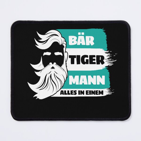 Item preview, Bear Tiger Man Bearded Father Father's designed and sold by MooonTees.