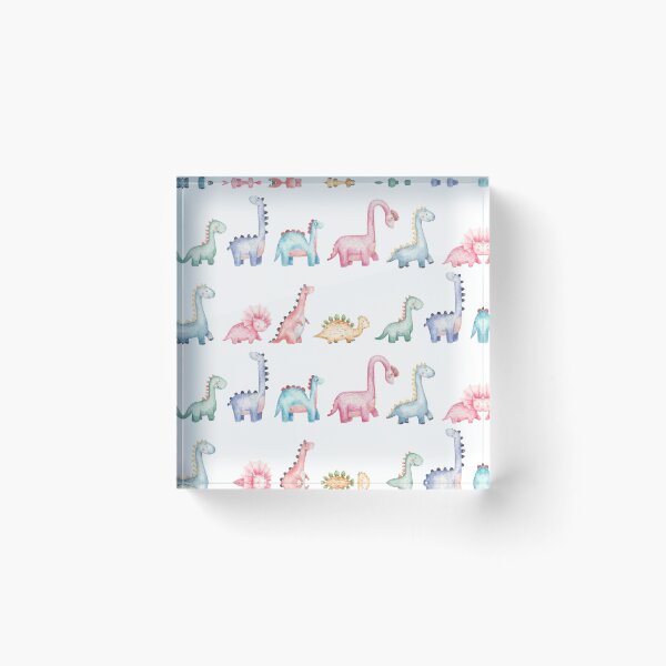Item preview, Cute Watercolor Dinosaurs designed and sold by Monkey-Bar.