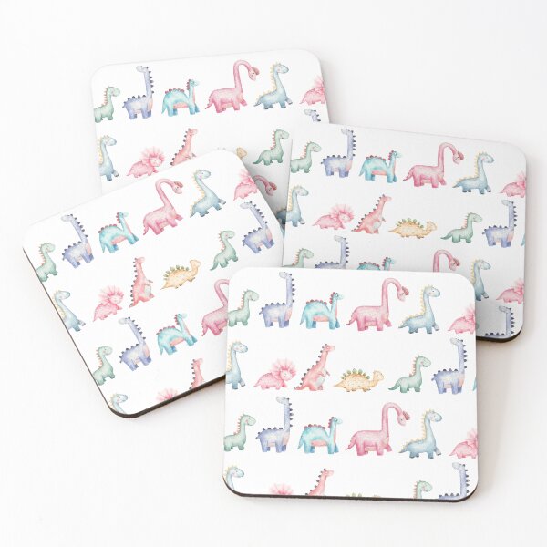 Item preview, Cute Watercolor Dinosaurs designed and sold by Monkey-Bar.