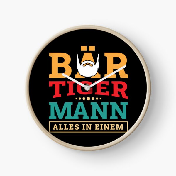 Artikelvorschau, Bär Tiger Mann Bartträger Vater Vatertag entworfen und verkauft von MooonTees.