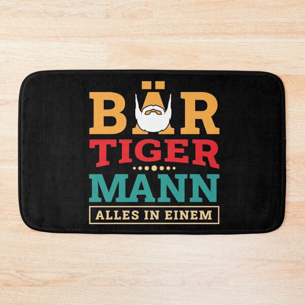 Item preview, Bear Tiger Man Bearded Father Father's designed and sold by MooonTees.