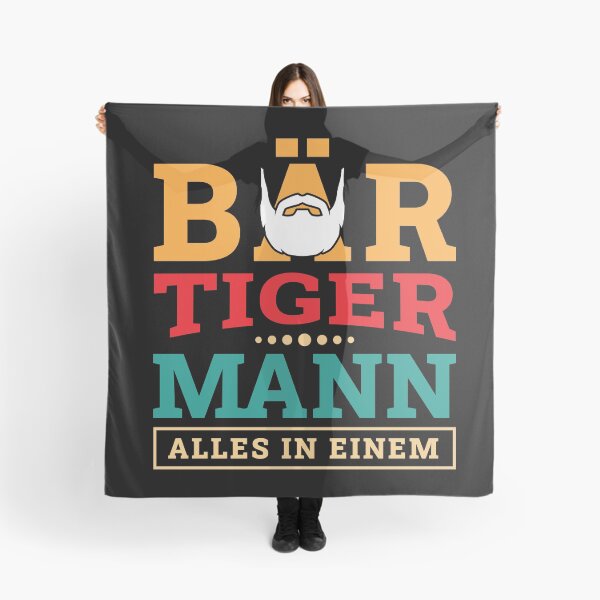 Item preview, Bear Tiger Man Bearded Father Father's designed and sold by MooonTees.