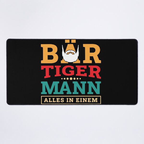 Item preview, Bear Tiger Man Bearded Father Father's designed and sold by MooonTees.