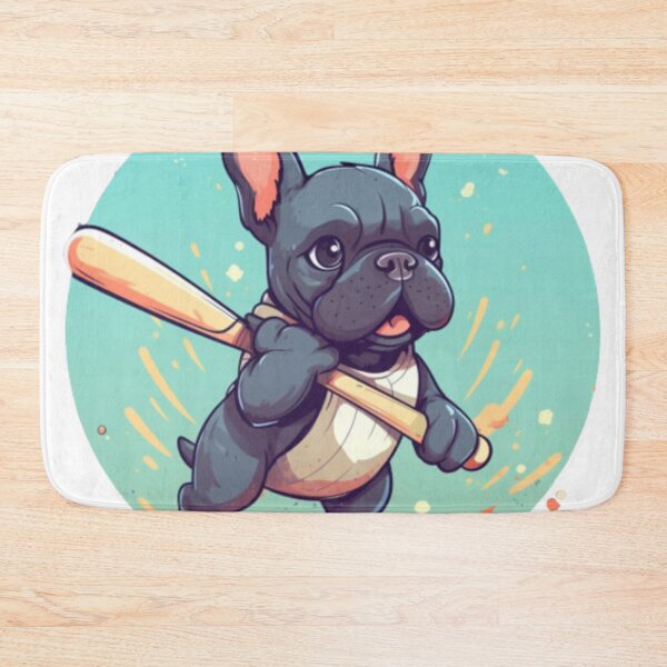 Artikelvorschau, Frenchie der Cricketspieler Französische Bulldogge entworfen und verkauft von PetsEnough.