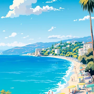 Artwork thumbnail, French Riviera by devath