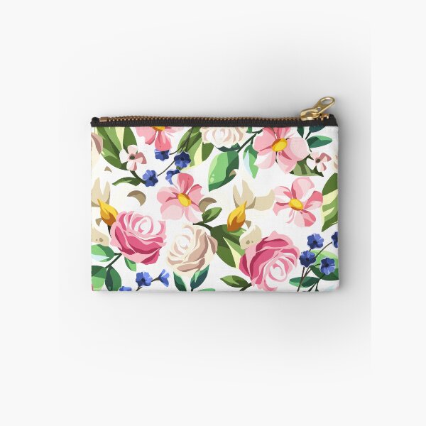 Item preview, Copy of Floral pattern with colorful flowers on white designed and sold by Naddya.