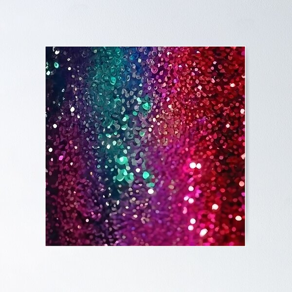 Item preview, Printed image of sparkling glitter and sequins v24 designed and sold by JaReVa.