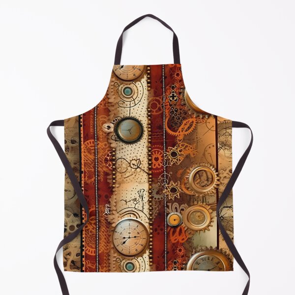 Item preview, Steampunk Gears and Watches in Browns and Beiges designed and sold by TheMerch-er.