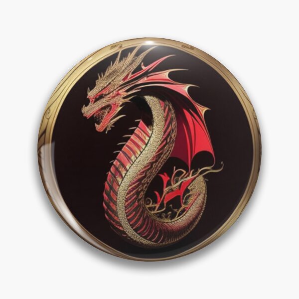 Artikelvorschau, Red dragon  entworfen und verkauft von Roxburylane.