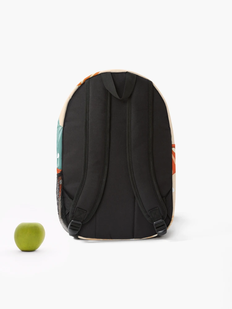 Thumbnail 2 of 3, Backpack, Beach Seashell designed and sold by StudioThink.