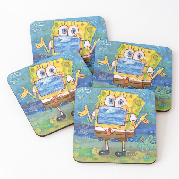 Item preview, SpongeBob Is Ready and Masked Up designed and sold by Gwenn Seemel.