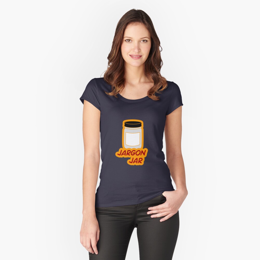 Item preview, Fitted Scoop T-Shirt designed and sold by threddyrex.