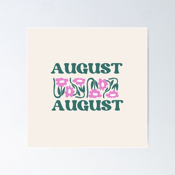 Item preview, Taylor Swift Folklore August designed and sold by p20designs.