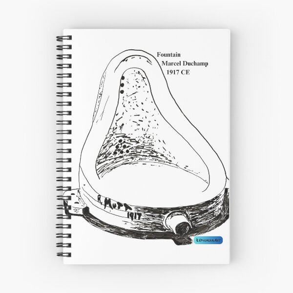 Item preview, Fountain Duchamp Dada Identification designed and sold by B-EphemeralArt.