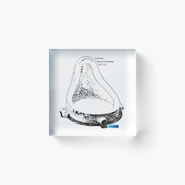 Item preview, Fountain Duchamp Dada Identification designed and sold by B-EphemeralArt.