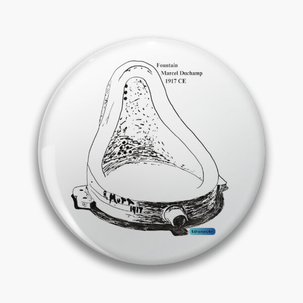 Item preview, Fountain Duchamp Dada Identification designed and sold by B-EphemeralArt.