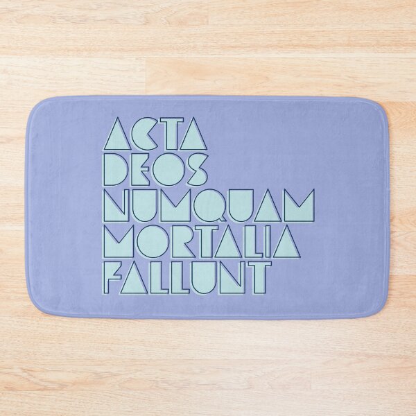 Item preview, Mortal Deeds Never Deceive the Gods - Latin - Acta Deos Numquam Mortalia Fallunt designed and sold by Trish Dish.
