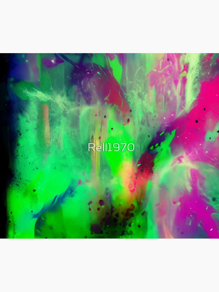 Thumbnail 5 of 5, Mouse Pad, Abstract Mashed Color Design designed and sold by Rell1970.