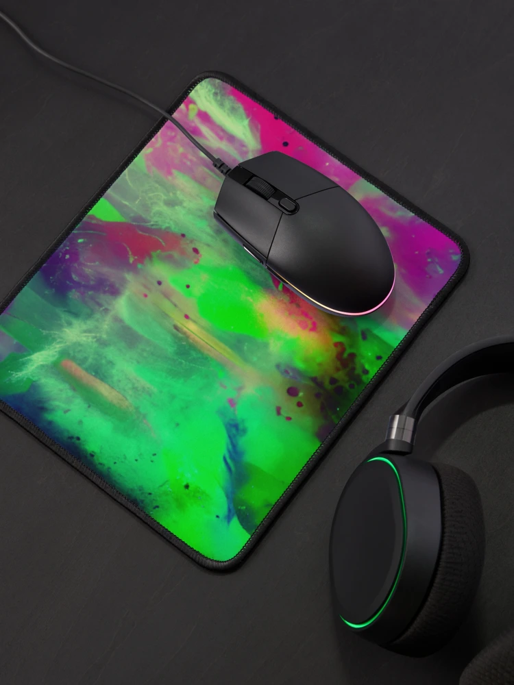 Thumbnail 4 of 5, Mouse Pad, Abstract Mashed Color Design designed and sold by Rell1970.