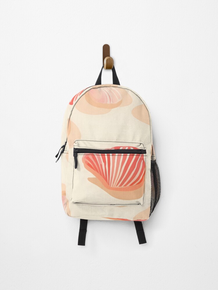 Thumbnail 1 of 3, Backpack, Sunny Seashell designed and sold by StudioThink.