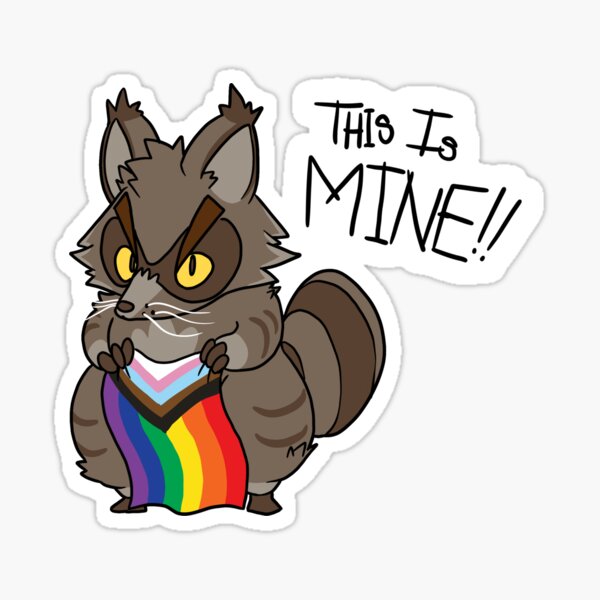 Item preview, Pride Trash Panda designed and sold by Will Holt.