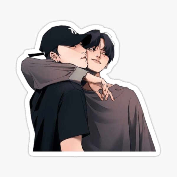 Item preview, ATEEZ Wooyoung and San Fanart designed and sold by randalieren.