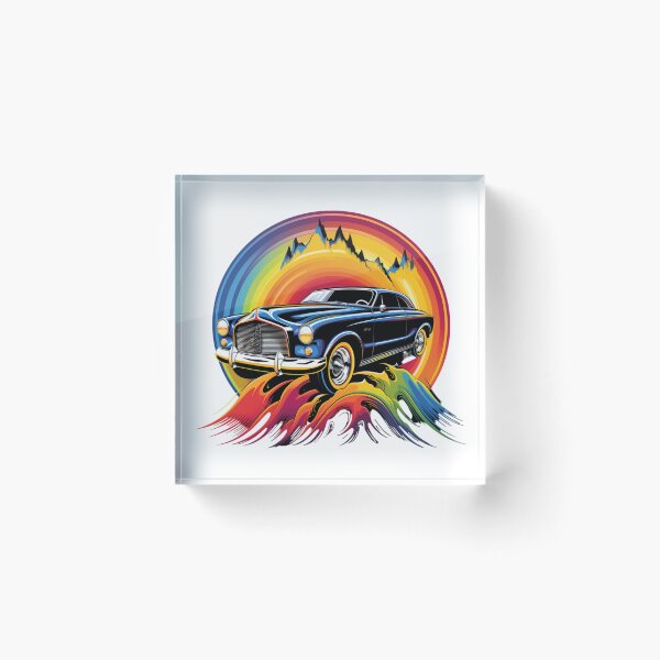 Item preview, Rainbow Sports Classic Car designed and sold by THICHA.