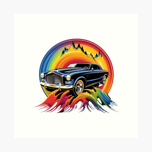 Item preview, Rainbow Sports Classic Car designed and sold by THICHA.